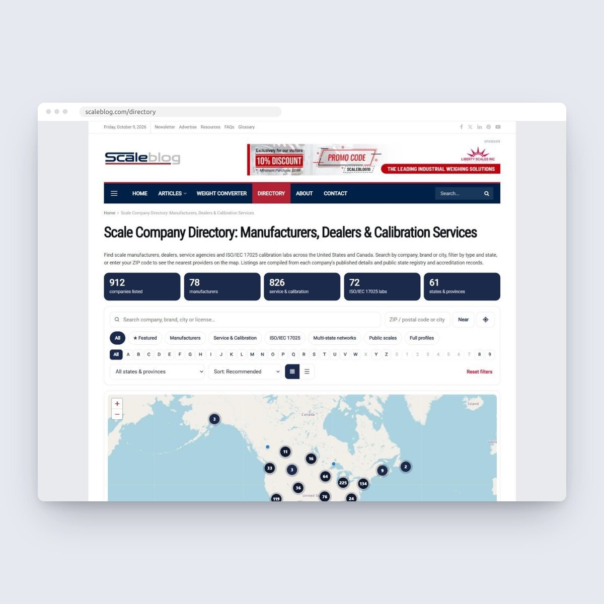 ScaleBlog Directory WordPress build designed by Lushah Digital